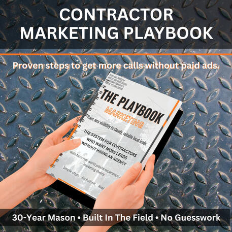 Contractor marketing playbook for local visibility and leads