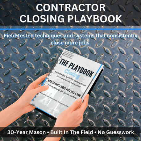 Contractor closing playbook for turning calls into signed jobs